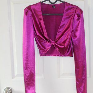 Ballet Shrug Bright Pink Size S